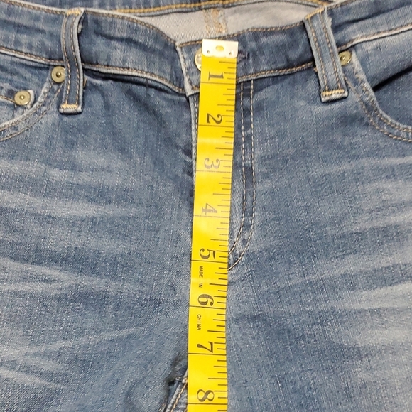 Ag Adriano Goldschmied Blue Ag-ed Denim Ankle The Stilt Roll Up Jeans - Picture 6 of 9